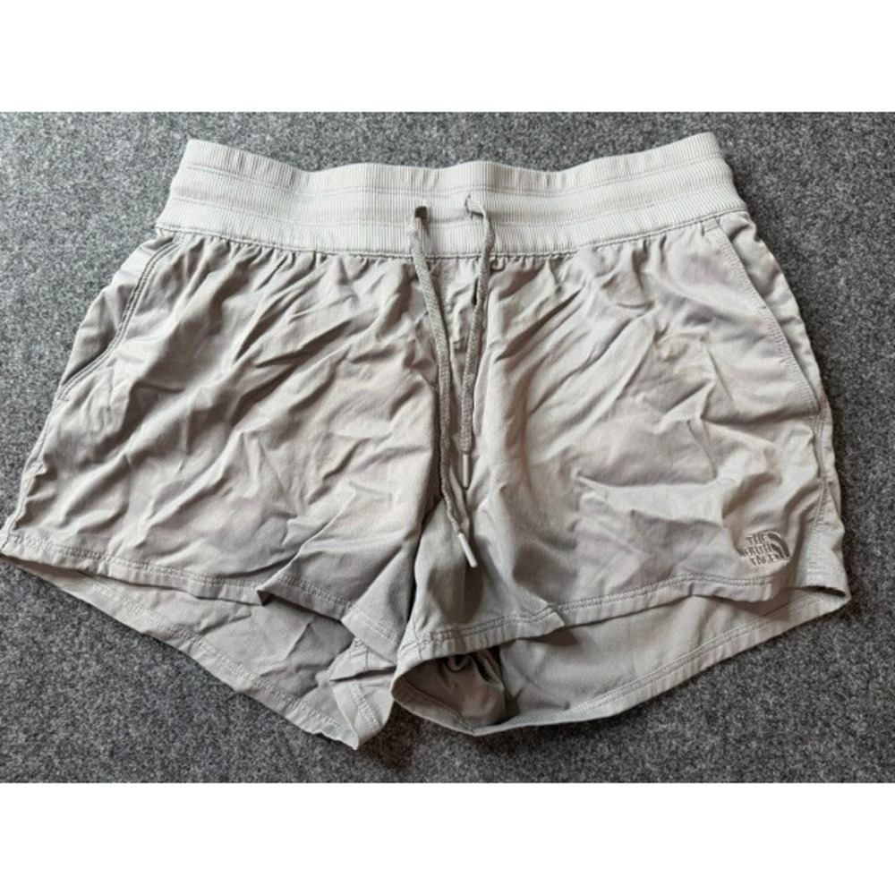 The North Face Womens Gray Aphrodite 2.0 Athletic Hiking Shorts Size Large
